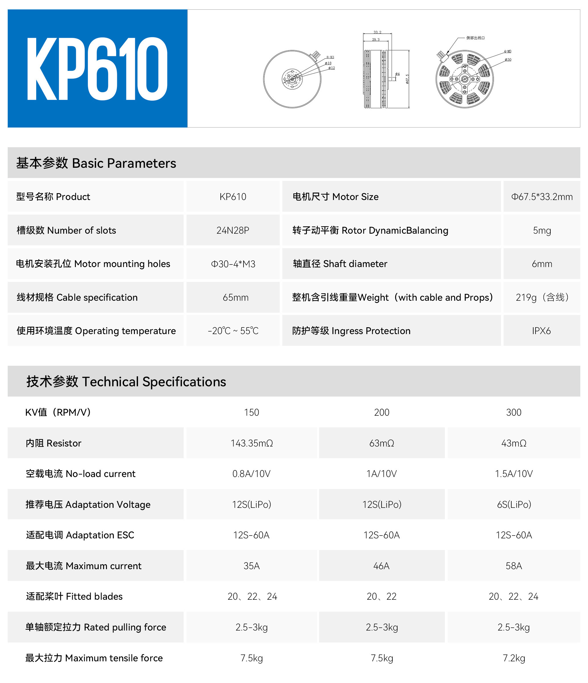 KP610-下
